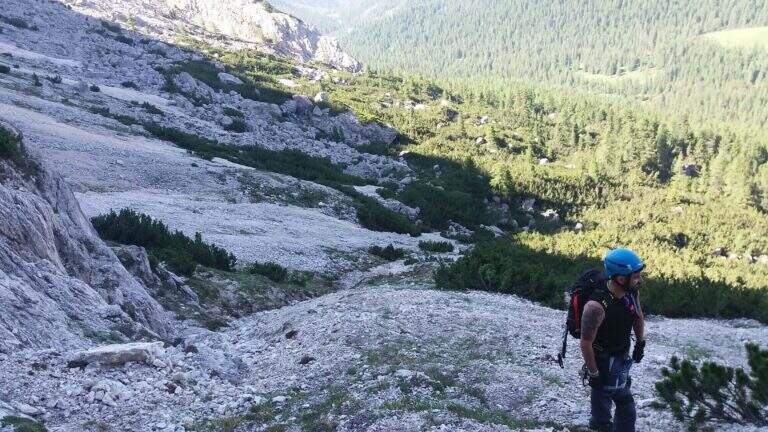 Ferrata Fusetti al Sass de Stria - foto 9