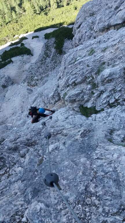 Ferrata Fusetti al Sass de Stria - foto 85