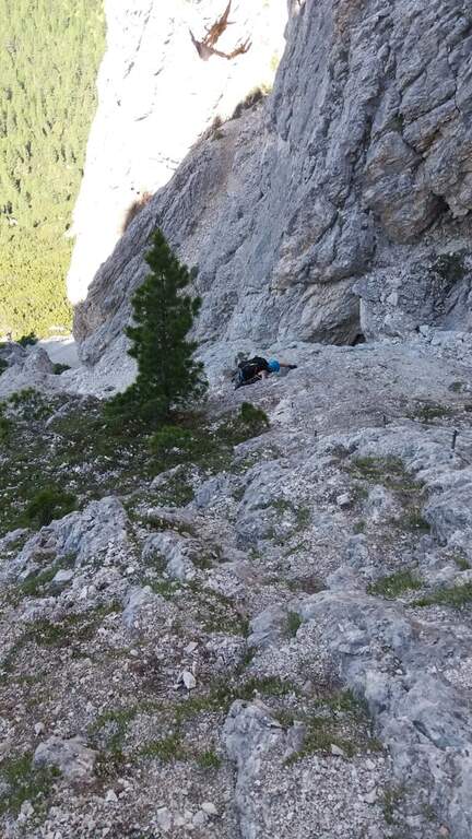 Ferrata Fusetti al Sass de Stria - foto 12