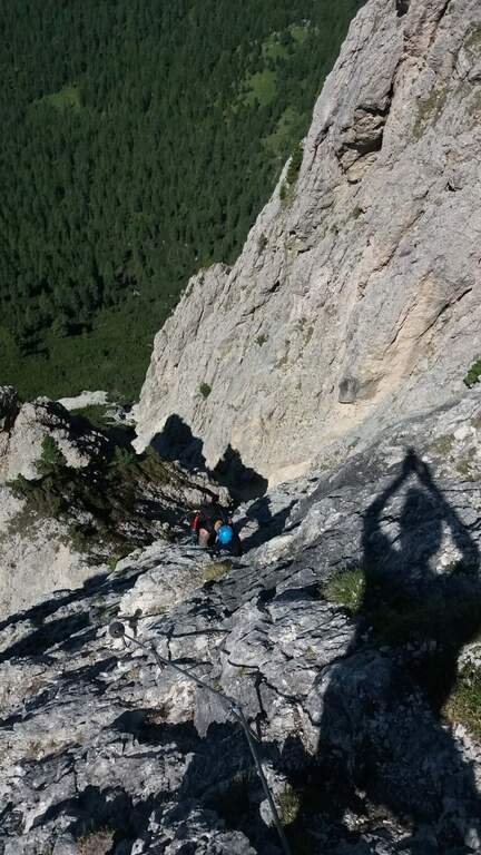 Ferrata Fusetti al Sass de Stria - foto 27