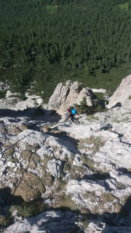 Ferrata Fusetti al Sass de Stria - foto 29