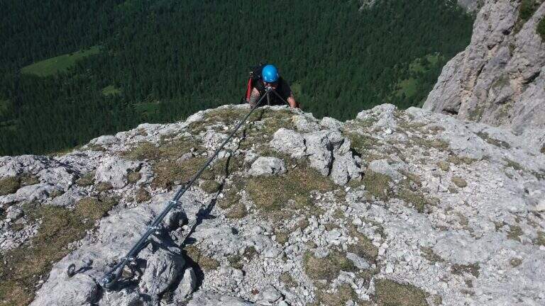 Ferrata Fusetti al Sass de Stria - foto 30