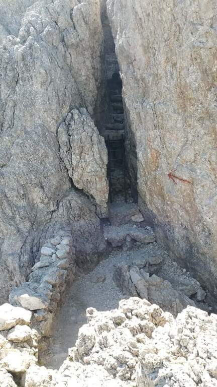 Ferrata Fusetti al Sass de Stria - foto 39
