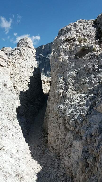 Ferrata Fusetti al Sass de Stria - foto 37