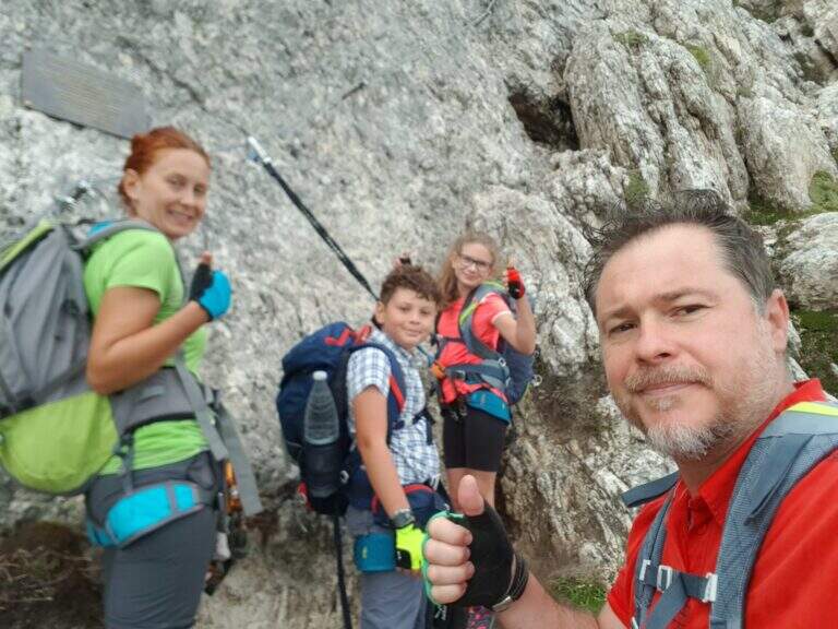 Ferrata Fusetti al Sass de Stria - foto 52