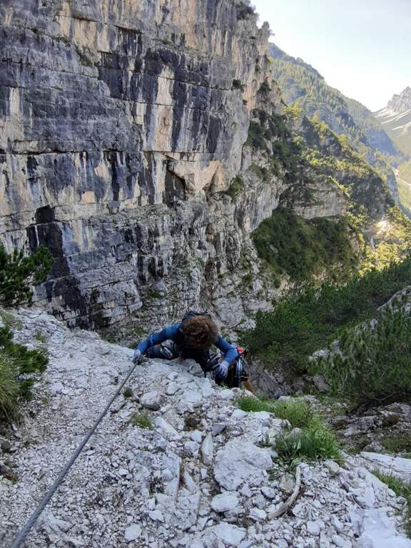 Ferrata Sora el Sass - foto 16