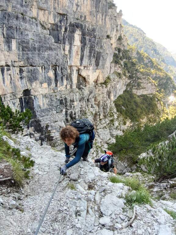 Ferrata Sora el Sass - foto 15