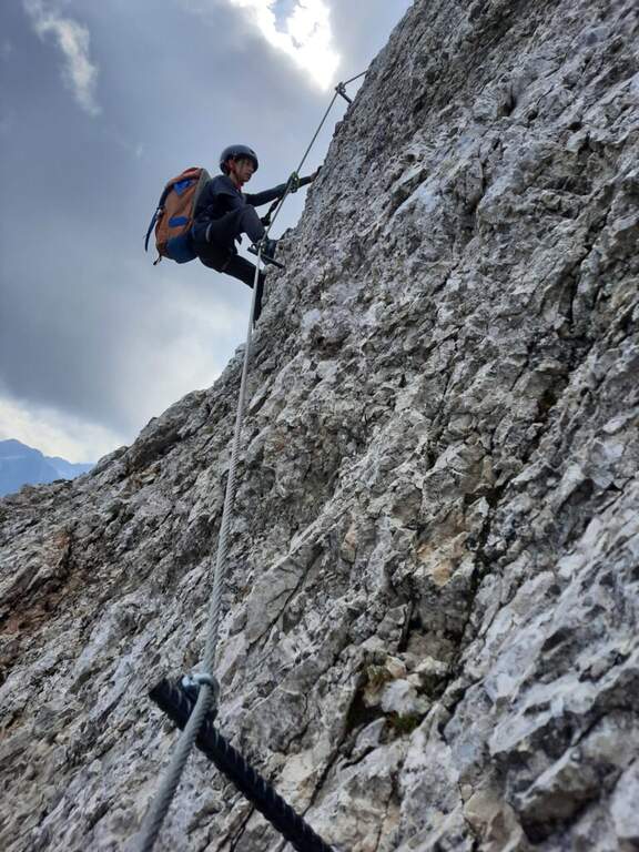 Ferrata dei Finanzieri al Colac - foto 54