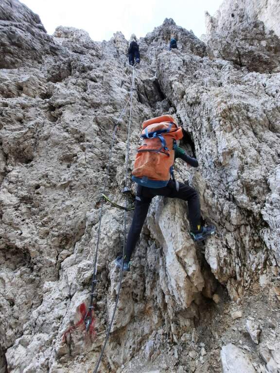 Ferrata al Passo Santner - foto 20