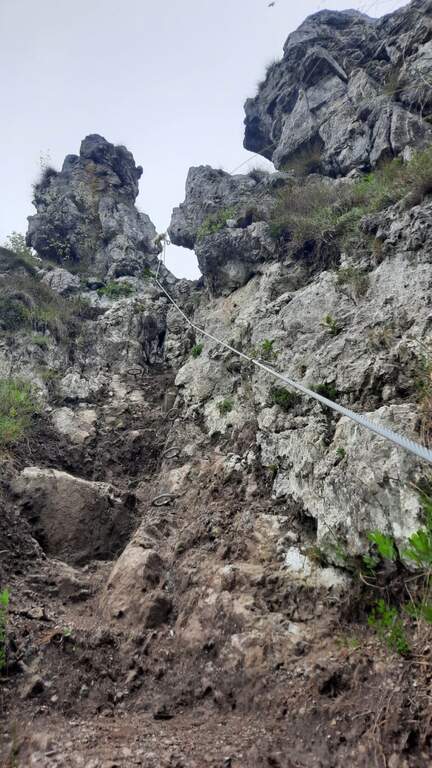 Ferrata il Nido dei Santa Croce (Corna Maria) - foto 43