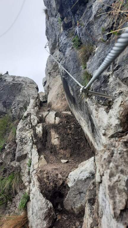 Ferrata il Nido dei Santa Croce (Corna Maria) - foto 44