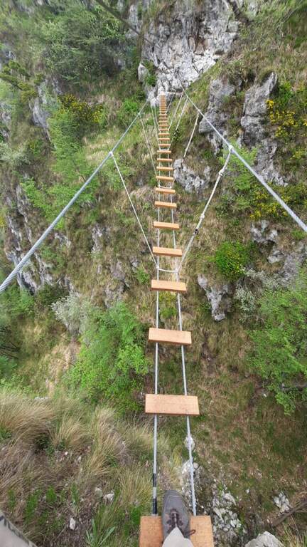 Ferrata il Nido dei Santa Croce (Corna Maria) - foto 48