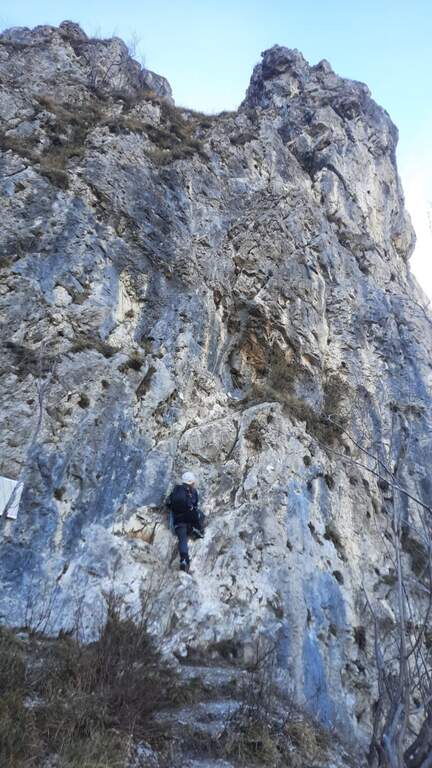 Ferrata il Nido dei Santa Croce (Corna Maria) - foto 38