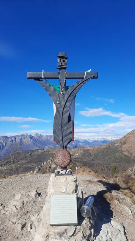Ferrata il Nido dei Santa Croce (Corna Maria) - foto 32