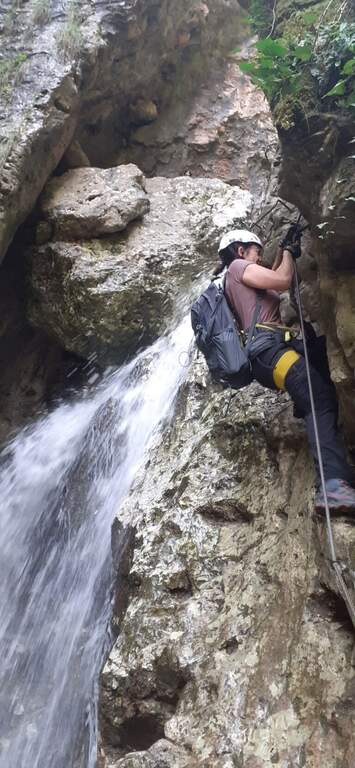 Ferrata Rio Secco a Cadino - foto 15