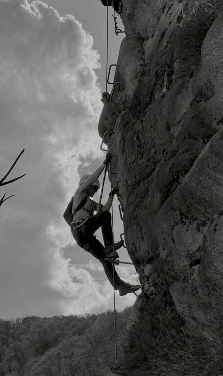Ferrata dei Picasass al Monte Camoscio - foto 35