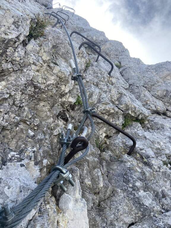 Ferrata Grasselli al Picco di Carnizza e Monte Canin - foto 37
