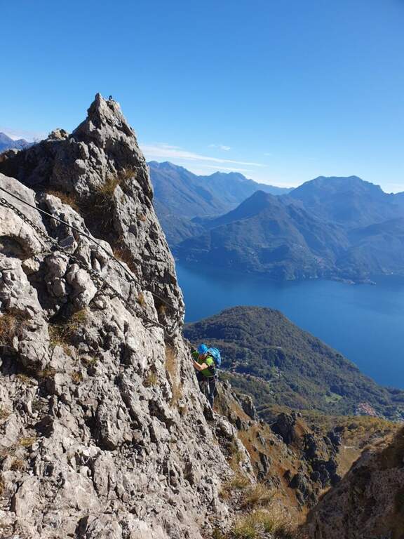 Ferrata del Centenario CAO Como - Monte Grona - foto 22
