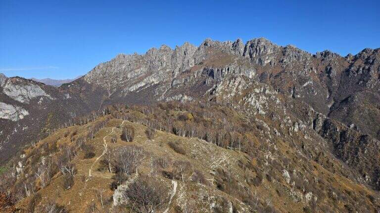 Sentiero Attrezzato della Cresta Giumenta al Monte Magnodeno - foto 25