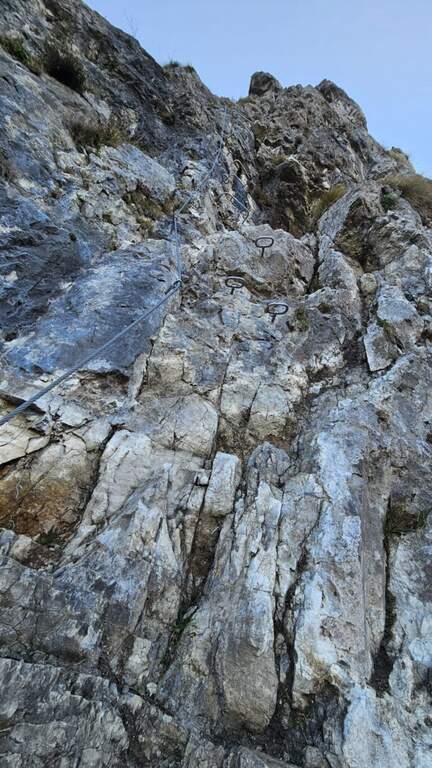 Ferrata il Nido dei Santa Croce (Corna Maria) - foto 29