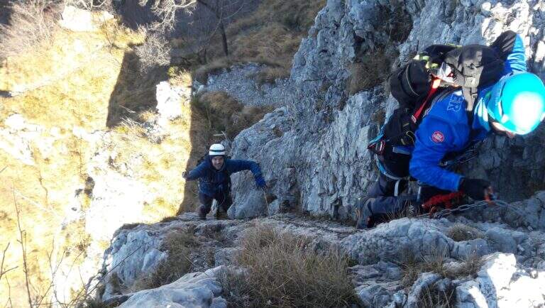 Ferrata Contessi al Monte Due Mani - foto 43