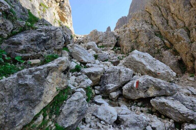 Sentiero Attrezzato delle Scalette al Catinaccio (Larsec) - foto 6