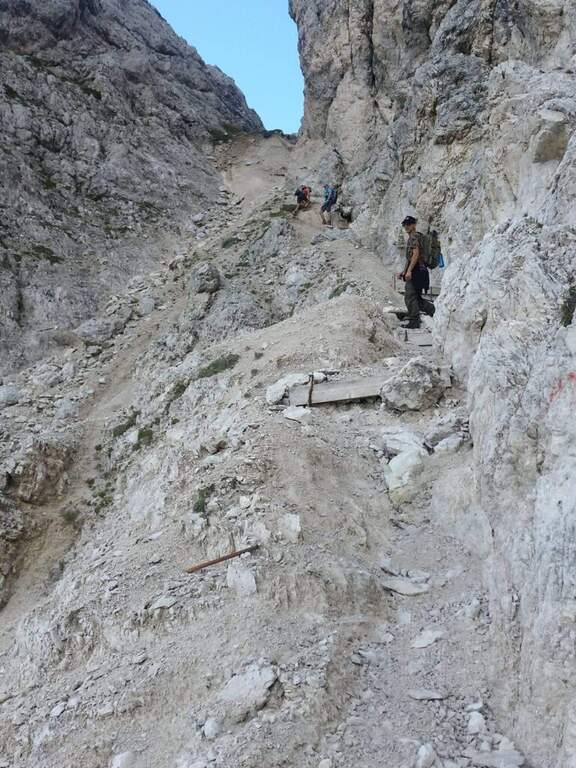 Sentiero Attrezzato Bonacossa - foto 12