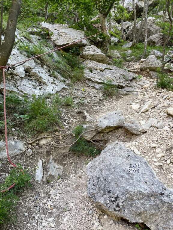 Sentiero Attrezzato del Canalino della Balza Forata - foto 17