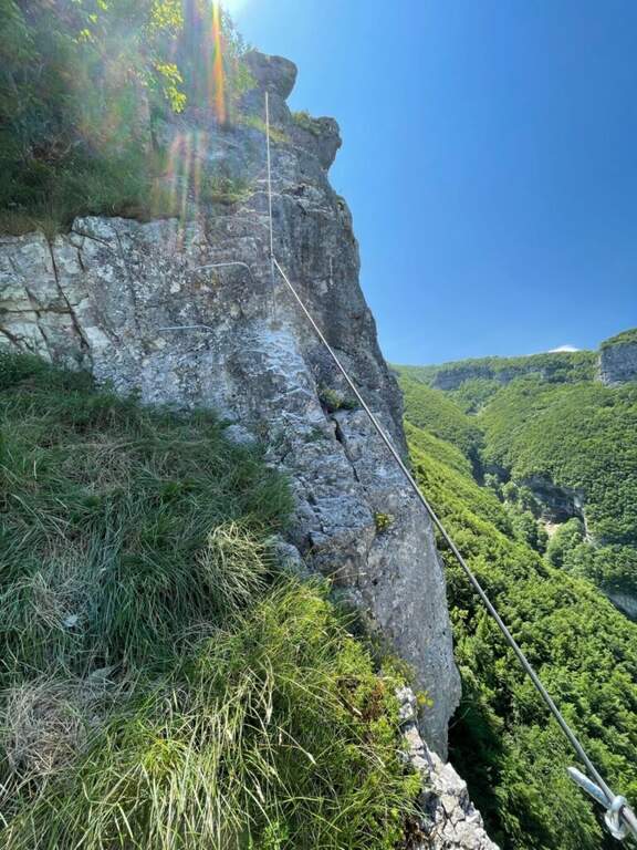 Sentiero Attrezzato del Canalino della Balza Forata - foto 20