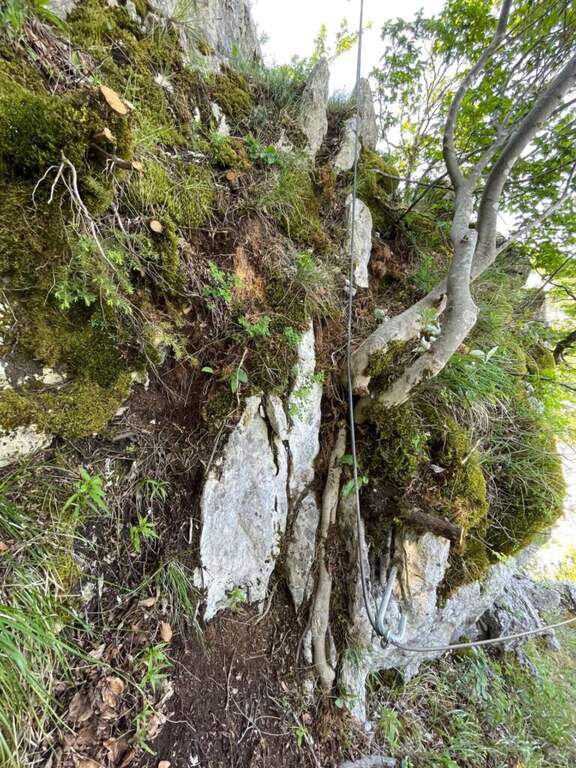 Sentiero Attrezzato del Canalino della Balza Forata - foto 14