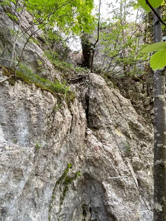 Sentiero Attrezzato del Canalino della Balza Forata - foto 24