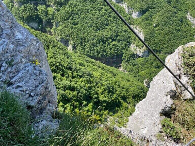 Sentiero Attrezzato del Canalino della Balza Forata - foto 21