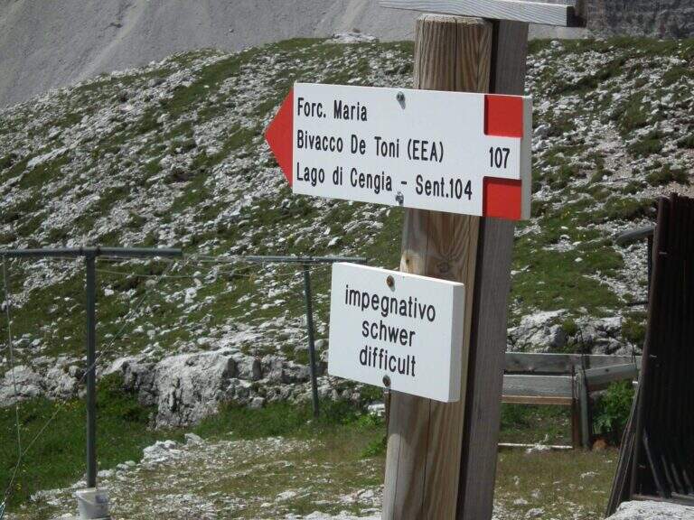 Ferrata Severino Casara (Croda dei Toni) - foto 7