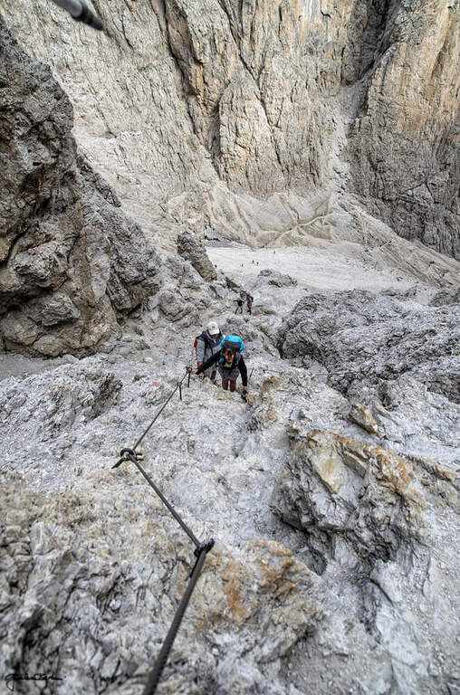 Ferrata Tridentina al Pisciadù - foto 28