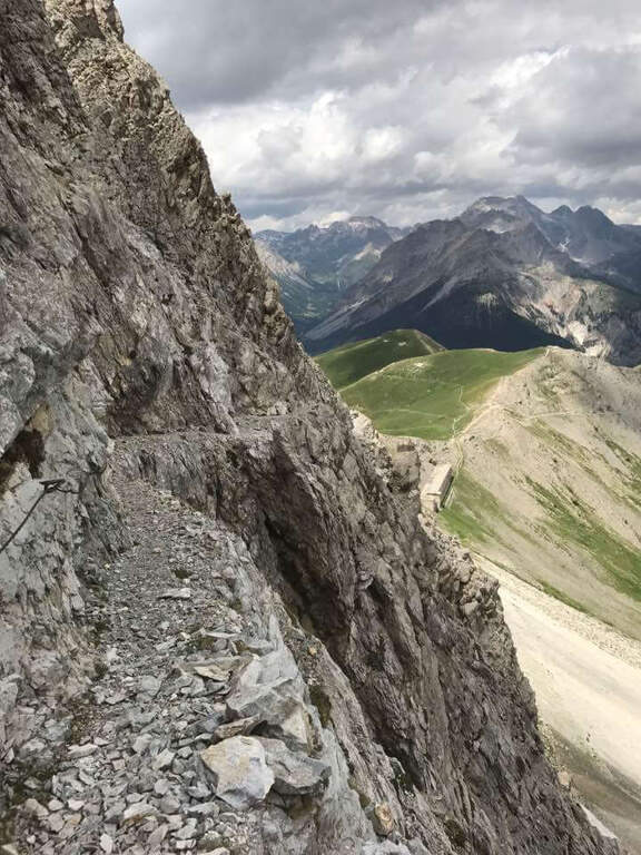 Sentiero Attrezzato degli Alpini a Punta Charrà - foto 13
