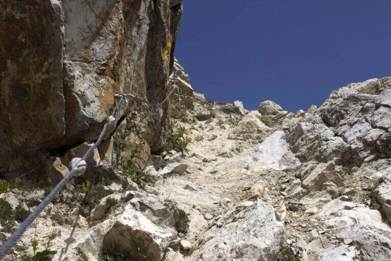 Ferrata degli Alpini all'Oronaye - foto 16