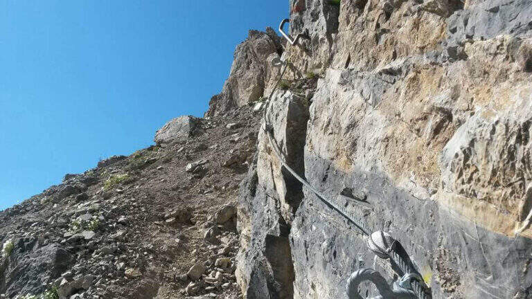Ferrata degli Alpini all'Oronaye - foto 15