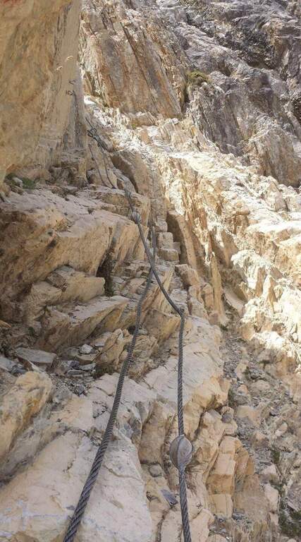 Ferrata degli Alpini all'Oronaye - foto 14