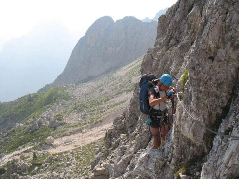 Ferrata Amalia al Jof Montasio - foto 22