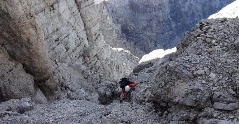 Ferrata Amalia al Jof Montasio - foto 32