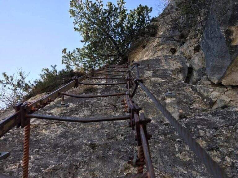 Ferrata dell'Amicizia a Cima Sat - foto 8