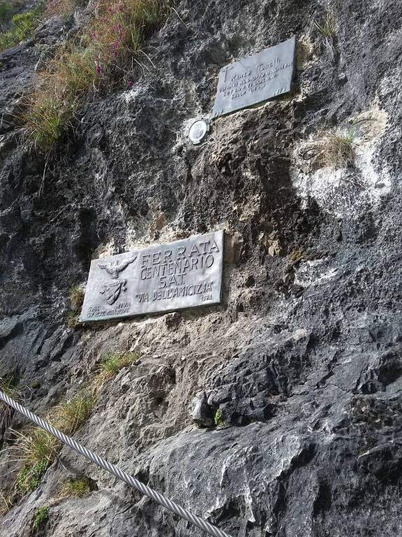 Ferrata dell'Amicizia a Cima Sat - foto 5