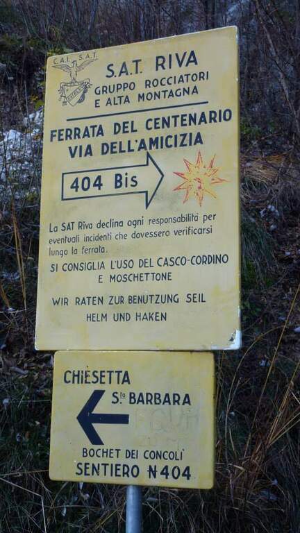 Ferrata dell'Amicizia a Cima Sat - foto 4