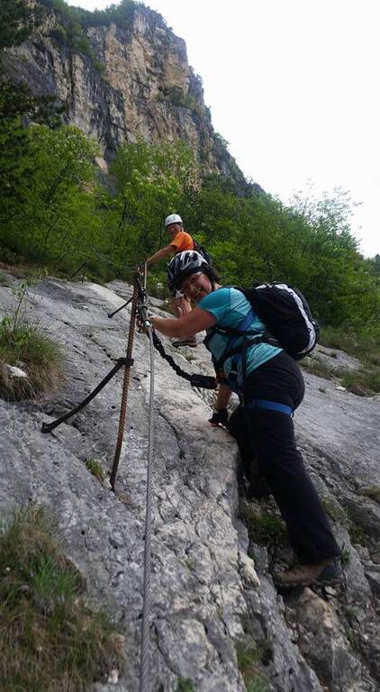 Ferrata dell'Amicizia a Cima Sat - foto 12