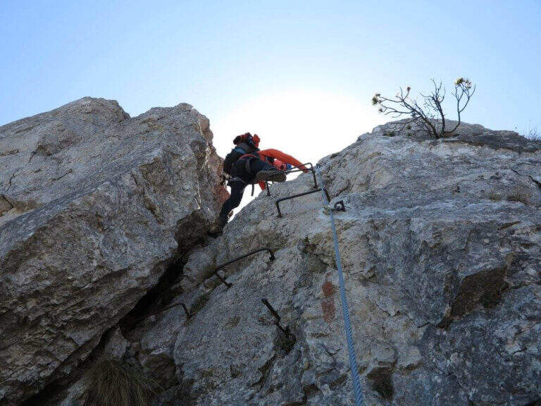 Ferrata dell'Amicizia a Cima Sat - foto 13