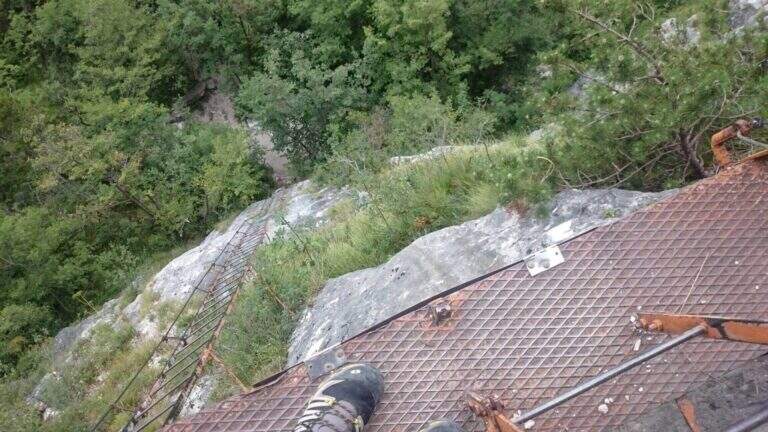 Ferrata dell'Amicizia a Cima Sat - foto 22