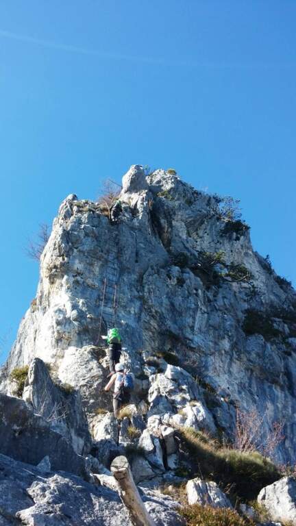 Ferrata dell'Amicizia a Cima Sat - foto 19
