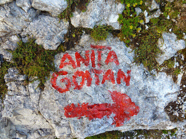 Ferrata Anita Goitan al Jof Fuart