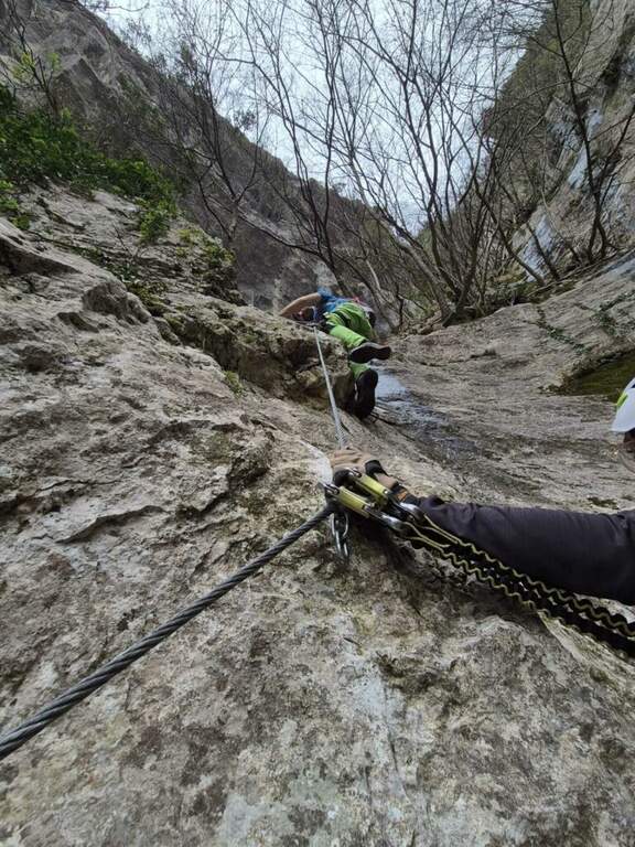Sentiero Attrezzato del Canalino della Balza Forata - foto 9
