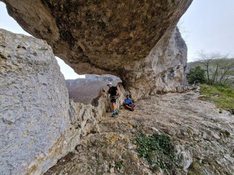 Sentiero Attrezzato del Canalino della Balza Forata - foto 13